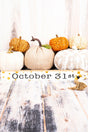 1.5 x 20 'October 31st' Wood Tassel Block Sign - Wholesale Accessory Market