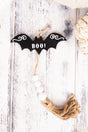 6.25 x 4 'Boo!' Bat Halloween Ornament - Wholesale Accessory Market