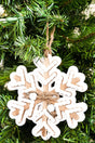 6 x 6 Everyday I'm Shoveling Snowflake Wood Ornament - Wholesale Accessory Market