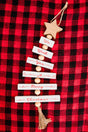 15 x 6 'We Wish You A Merry Christmas' Wood Tree Wall Hanging - Wholesale Accessory Market