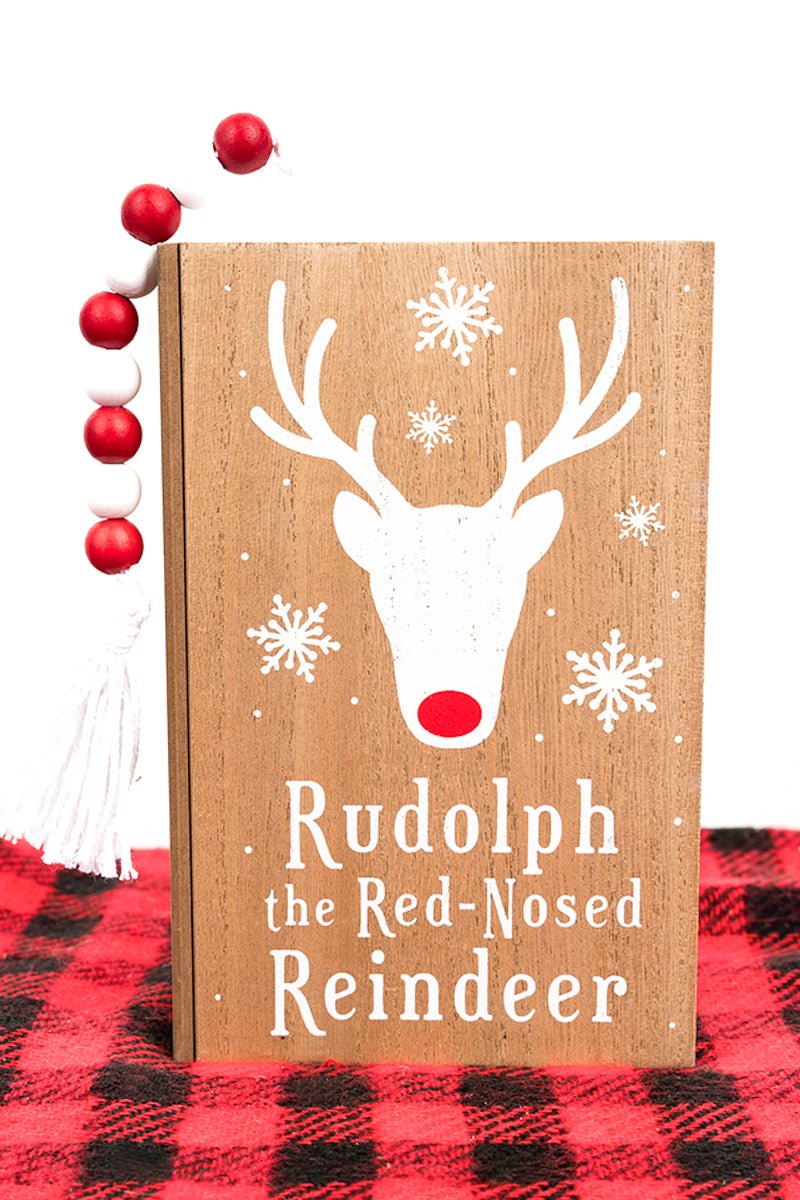 9.25 x 6 'Rudolph The Red-Nosed Reindeer' Tabletop Book - Wholesale Accessory Market