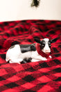 2.75 x 5.5 Mooey Christmas Cow Resin Figurine - Wholesale Accessory Market